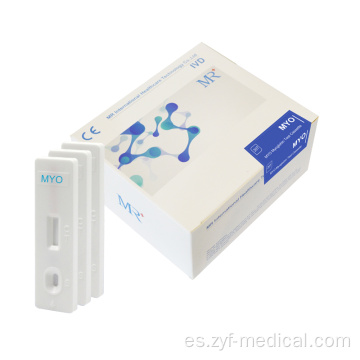 Kit de prueba de cassette myo cassette myo de mioglobin